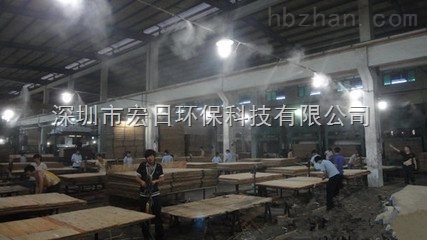 清远铁皮厂房喷雾降温