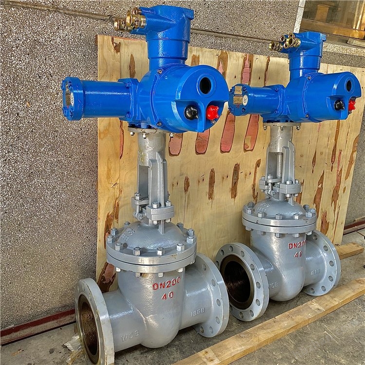 我司成功完成矿用电动隔爆煤安闸阀订单