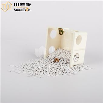 小老板 易挤出或注塑加工 厂家定制 PVC硬质颗粒