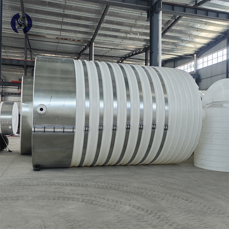 PE化工廢液中和桶 40噸鐵鹽儲(chǔ)罐