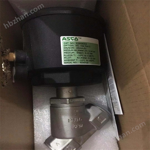 ASCO阿斯卡角座閥E290D08H0DA0000規(guī)格說明