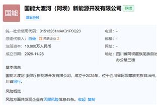注册资本1亿元 国电电力成立新能源开发公司