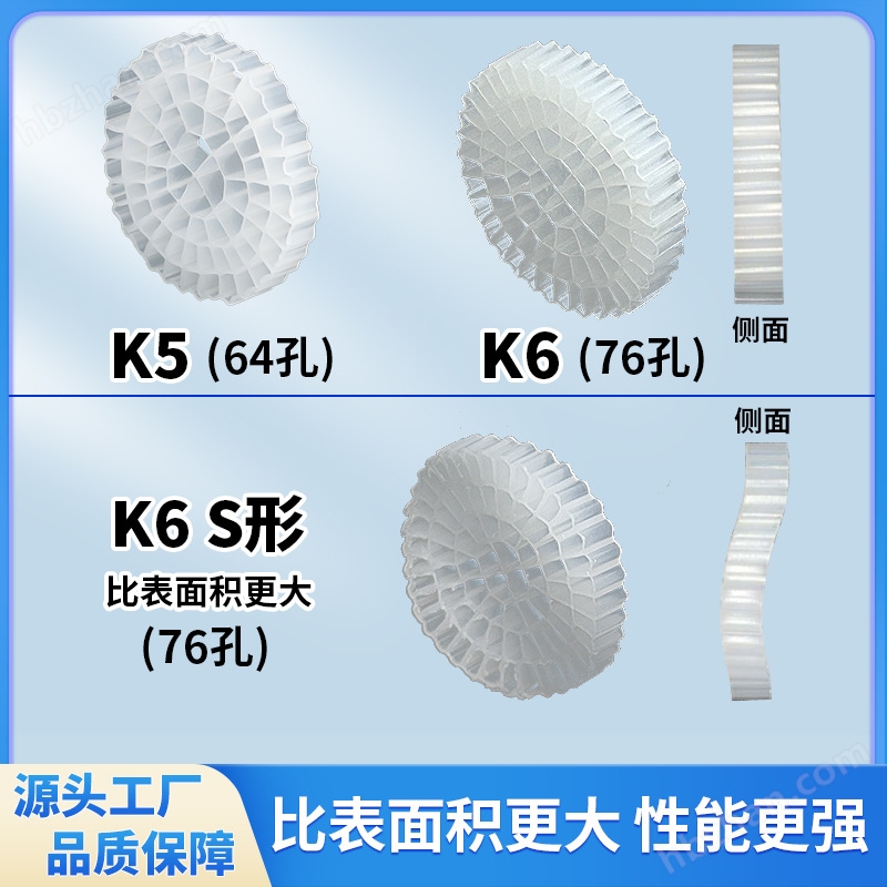 MBBR流化床填料 K1養(yǎng)殖K3生物 懸浮污濾料