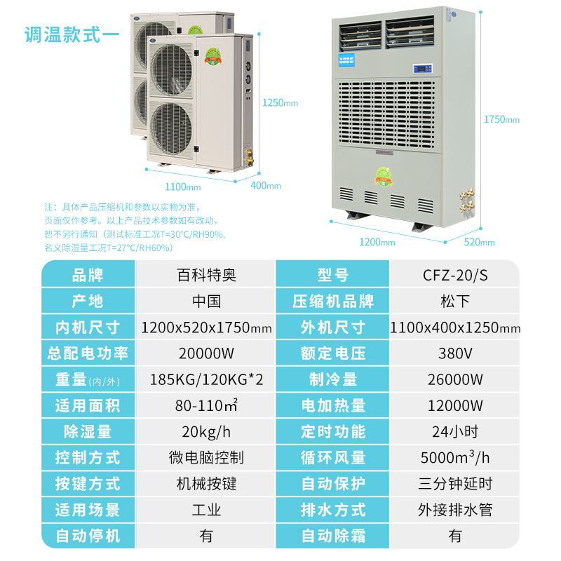 工業除濕機如何破局實體產業痛點？百科特奧CFZ-20S的行業實踐啟示