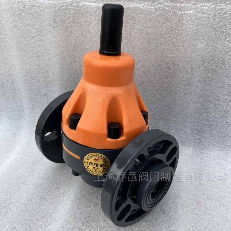 18625法兰安全阀/背压阀 PVDF法兰背压阀/安全阀18625-F