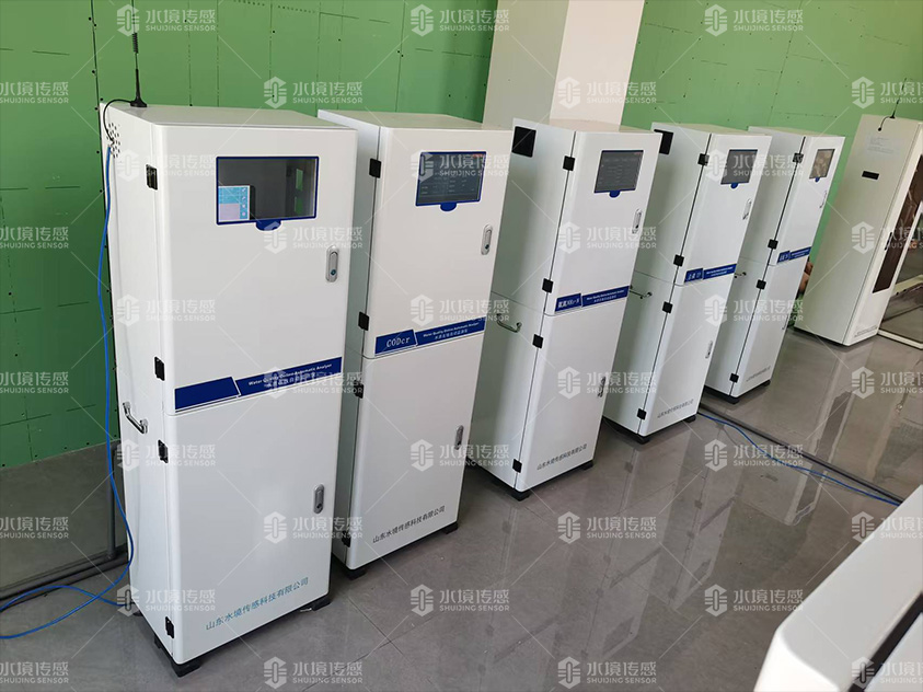 江西某污水处理厂安装国标法水质监测站成功