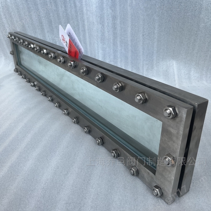 不锈钢方框视镜 直角长条形视镜