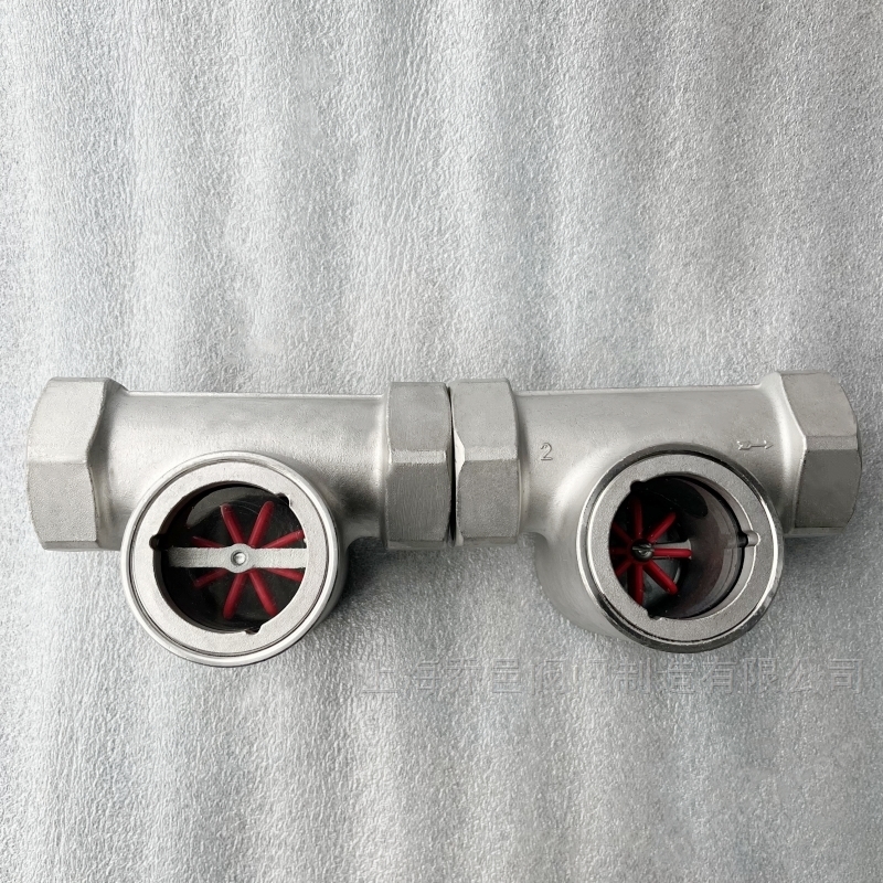 不锈钢偏心叶轮视镜 内螺纹偏心叶轮视镜