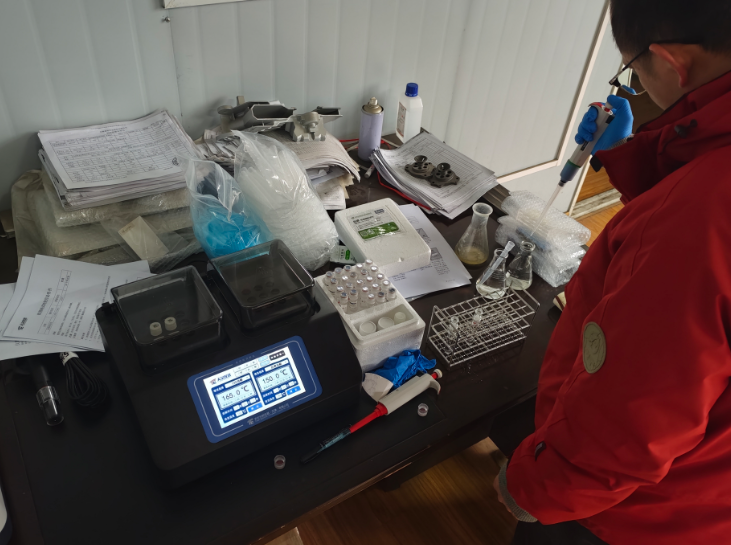 天尔 TE-5000Plus 助力轨道装备企业，精准完成多水质指标检测