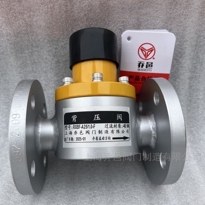 RXBF-A背压阀 RXBF-L25/2.0-F不锈钢316L背压阀