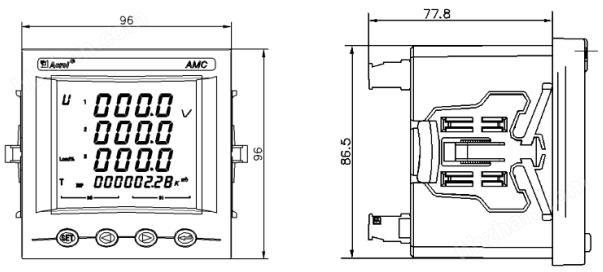 生产设备用电计量电表